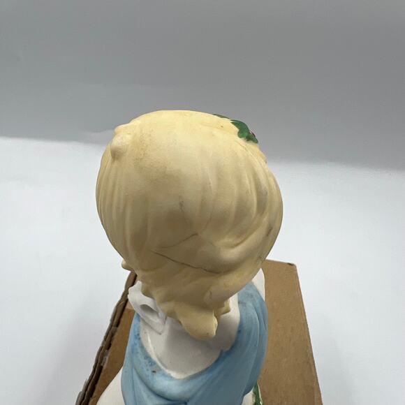 Vintage Set 3 Homco Christmas Ceramic Carolers Holiday Figurines Harp Mandolin - Picture 11 of 14